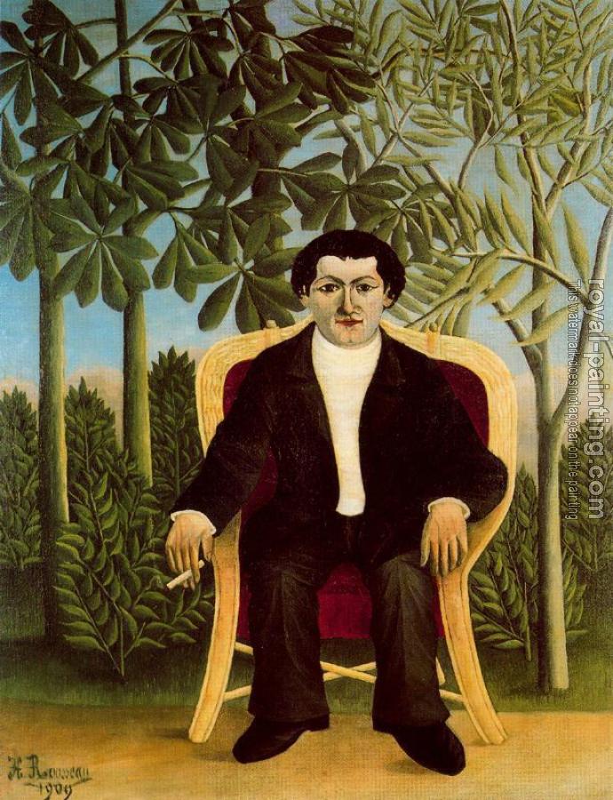 Henri Rousseau : Portrait of Joseph Brummer
